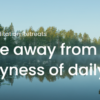 Enjoy The Silence – co-teaching a silent mindfulness retreat. By Mark Smith, founder of Kalm Horizons.
